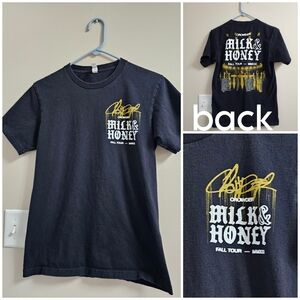 Crowder Milk & Honey Fall Tour 2021 Concert T-Shirt - Black - Small